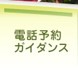 電話予約・ガイダンス